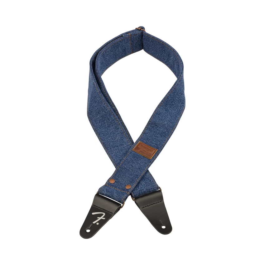 Fender X Wrangler Denim Strap Indigo - Floor Model
