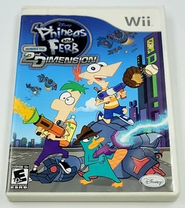 PHINEAS AND FERB ACROSS THE 2ND DIMENSION WII INKLUSIVE ANLEITUNG - Bild 1 von 5