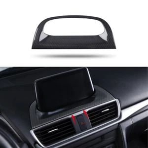 Carbon fiber color Center Control Strip Cover Trim Fit For MAZDA 3 M3 2017-2018 - Bild 1 von 11
