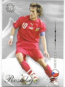 ARSENAL & CZECH - Tomas Rosicky #117 FUTERA 2007 Football card