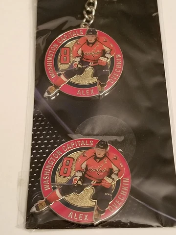 Alex Ovechkin 8 Washington Capitals JF Sports NHL Keychain Magnet 5014 Cover