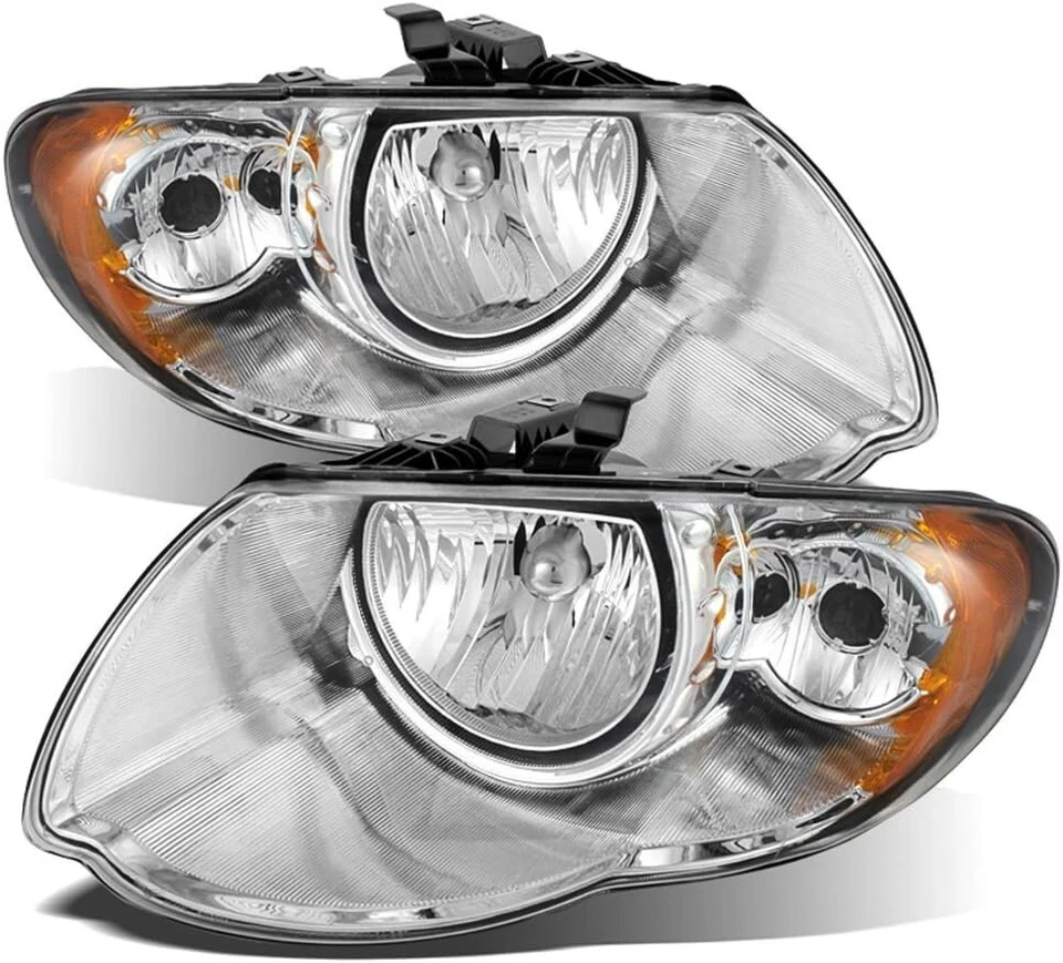 Par de faros de repuesto para Chrysler Town & Country 2005-2007 Foto 1 de 3