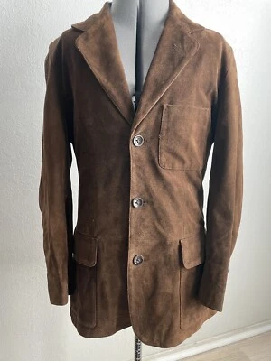 Jaqueta de couro feminina Banana Republic camurça - tamanho XS - Imagem 1 de 4