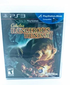 Cabela's Dangerous Hunts 2011 (Sony PlayStation 3, 2010) New And Sealed - Picture 1 of 2
