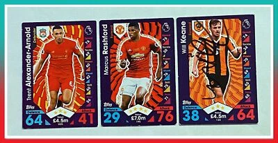 16/17 Topps Match Attax Premier League Trading Cards  -  Rookie Cards - Image 1 of 4