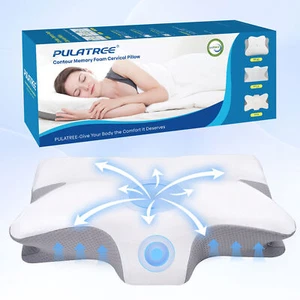 Cervical Pillow for Neck Pain Relief,Orthopedic Neck-Support Pillow for Side NEW - Picture 1 of 7