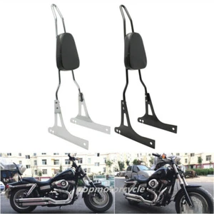 Backrest Sissy Bar For Harley Dyna Street Bob FXDB Low Rider FXDL Wide Glide FXD - Bild 1 von 17
