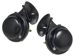 1956-64 Horn Set High Low Tone Galaxie F100 F250 Fairlane Falcon Tbird New - Picture 1 of 3