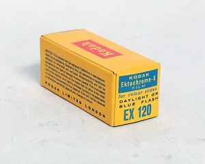 Kodak Ektachrome-X 120 Color Slide Film NEW Expired EX 120 Medium Format - Picture 1 of 2