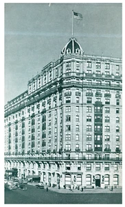 Hotel Raleigh Pennsylvania Ave. Washington DC Posted 1948 Vintage Postcard - Picture 1 of 3