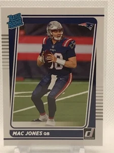 Donruss Football Mac Jones 2021 clasificación novato radiocontrol #255 Patriots - Imagen 1 de 2