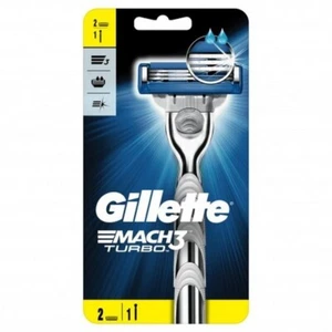 GILETTE MACH3 TURBO LOT 7 PAQUETS D UN RASOIR + 2 LAMES NEUF - Bild 1 von 1