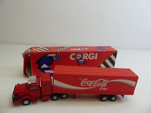 (ref288BT) Corgi Diecast Model Scammel Container Coca Cola Truck 1985 - Imagen 1 de 7