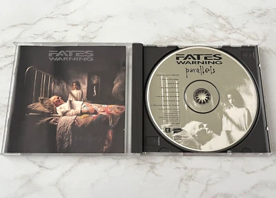 Fates Warning Parallels CD ORIGINAL 1991 Metal Blade W2 26698 Dream Theater RARE - Image 1 of 4