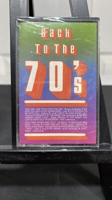 Back to the 70's (Cassette Tape) 1987 Dominion Records Various Artists SEALED - Image 1 of 4