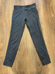 MAAJI YOGA Fitness LEGGINGS Capris Pants Womens Sz S Gray - Picture 1 of 5