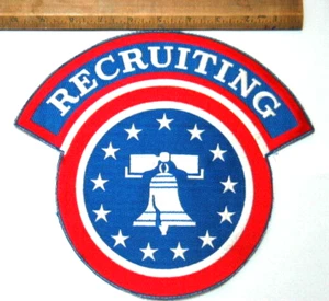 Recruiting Jacket Patch Ex-Lg - Picture 1 of 3