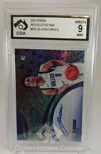 Tarjeta automática de novato Panini Revolution Josh Green 2021 grado 9 - Imagen 1 de 2
