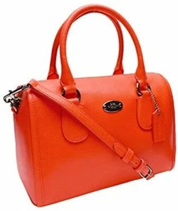 Coach 33329 Mini Benette Umhängetasche genarbtes Leder  - Bild 1 von 7