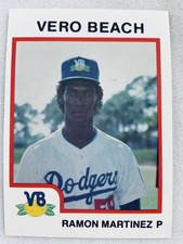 1987 Vero Beach Dodgers-Minor League Baseball ProCard#1736-Ramon Martinez