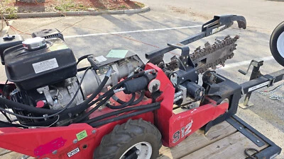 Zanjadora Barreto 24" modelo 912-w remolque-recogida o envío baretto- Foto 1 de 4