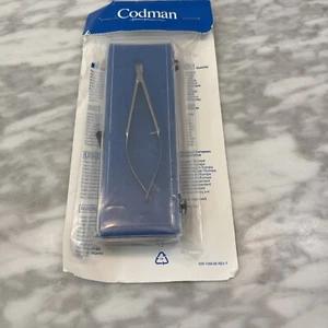 Hornhautschere, gebogen, Codman (J&J) German Made - Bild 1 von 7