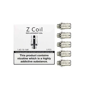 INNOKIN Z Ersatzspulen 1,6 Ohm (10-14W) 5er Pack funktioniert mit Innokin Zenith - Bild 1 von 3