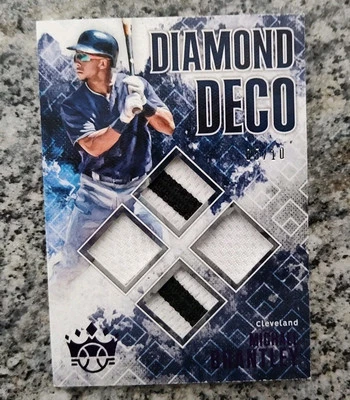 Panini Diamond Kings Diamond Deco Purple Michael Brantley 2019 #DD-MI/10 Foto 1 de 3