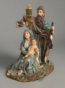 Christoper Radko Holy Family Collection Nativity Cast Resin  9” Stunning - Picture 1 of 10