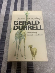 Beasts In My Belfry by Gerald Durrell 1974 Hardback BCA ILLUSTRATED hardcover - Picture 1 of 4
