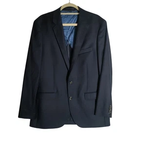 J Crew Ludlow Blazer Herren 42 L Wolle Zwei Knopf Anzugjacke Navy Blau  - Bild 1 von 9