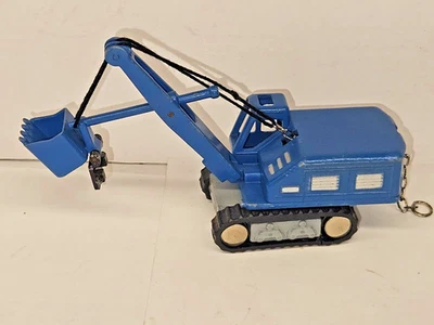 复古 Schuco Piccolo 760 德马格铲挖掘机蓝色 - 后部铸造 - 1/90 — 第 1/4 张图片