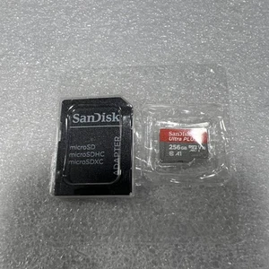 SanDisk 256GB Ultra UHS-I microSDXC Memory Card Open Box - Photo 1 sur 5