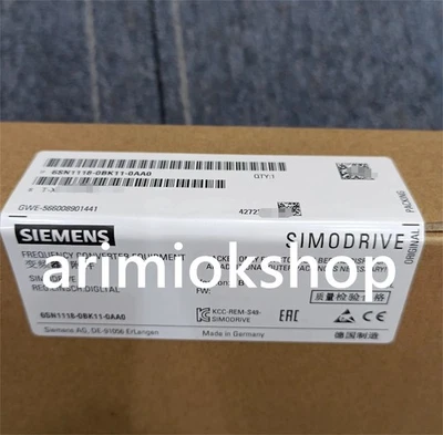 6SN1118-0BK11-0AA0 6SN1 118-0BK11-0AA0 New Siemens SIMODRIVE 611 - Image 1 of 4