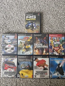 PlayStation 2 / PS2 Nine (9) Game Lot, Tested, Clean, Complete with manuals - Picture 1 of 4