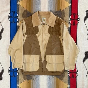 Vintage Men’s Bob Allen Shooting Hunting Full Zip Jacket Size Medium Pocket - Picture 1 of 8