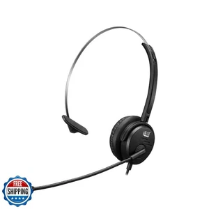 Adesso Xtream P1 Single-Sided USB Wired Headset with Adjustable Noise Canceli - Picture 1 of 5