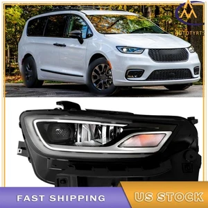 Conjunto de faros LED laterales derechos para Chrysler Pacifica 2021 2022 2023 negro - Imagen 1 de 11