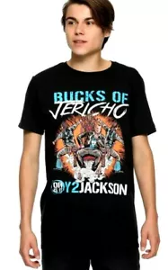 MAGLIETTE PRO WRESTLING 11618206 BUCKS OF JERICHO AEW HOT TOPIC TEE - Foto 1 di 2