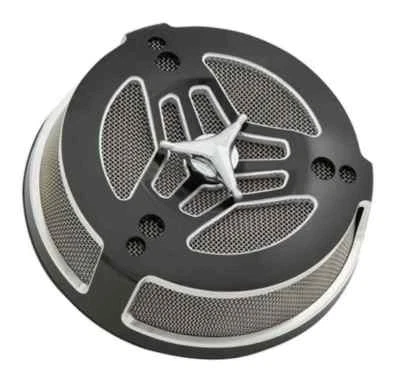 Ciro Tri-Bar Air Cleaner, Fits 08-16 H-D Touring Models - Black Finish 35151 Foto 1 de 2