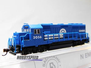 BACHMANN N SCALE CONRAIL EMD GP40 LOCOMOTIVE ENGINE #3056 freight BAC63566 NEW - Picture 1 of 10