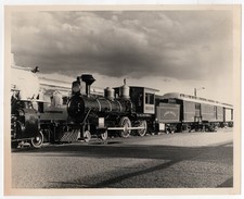 STEAMTOWN USA Train PHOTOGRAPH Photo 1960s RAILROAD Union Pacific UP Vermont VT