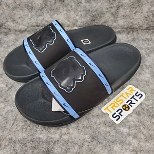 Nike Offcourt UNC Slides Para Hombres 10 Tarheels Carolina del Norte Negro Azul DD0552-001 - Imagen 1 de 7
