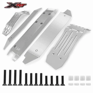 Juego de placas de deslizamiento de armadura de chasis de acero inoxidable para 1/6 Traxxas XRT 8S 4x4 actualización - Imagen 1 de 6