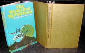PHILIP JOSE FARMER : The Fabulous Riverboat RIVERWORLD 1971 Hardback Book + DJ - Picture 1 of 1