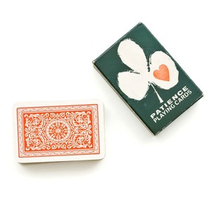 Vintage 60s John Waddington Patience Playing Cards Deck Miniature Pocket Sized