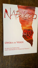 Nabusco Oper Verdi Le König von Babylon Handarbeit Zittern Stade De France 2 DVD