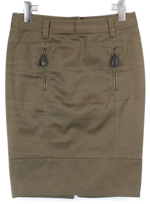 Falda DSQUARED2 Mujer EU 40 Lápiz Militar Midi - Imagen 1 de 4