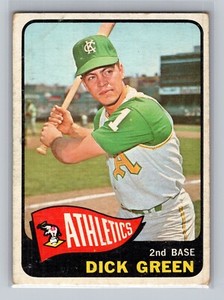 1965 Topps Dick Green #168 - Kansas City Athletics