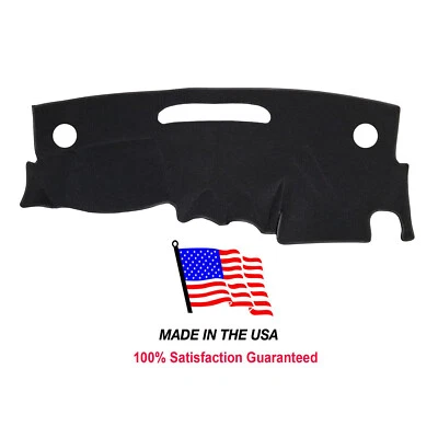 黑色地毯仪表板盖垫兼容带吉姆西特使 2002 - 2009 年美国制造 — 第 1/4 张图片